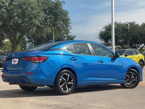 Electric Blue 2025 Nissan Sentra SV