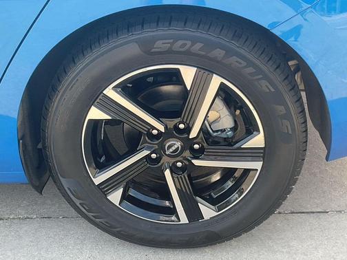 Electric Blue 2025 Nissan Sentra SV