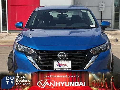 Electric Blue 2025 Nissan Sentra SV
