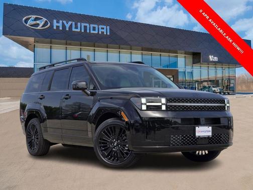 Phantom Black 2025 Hyundai SANTA FE HEV Calligraphy