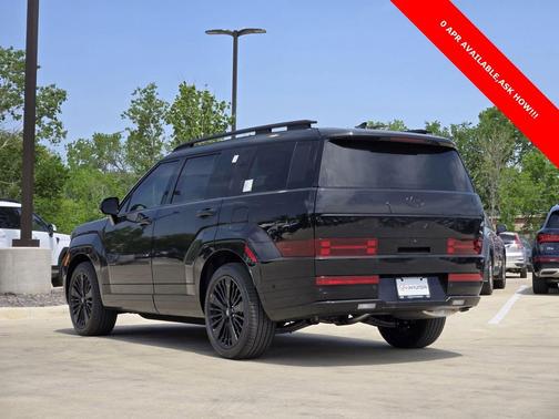 Phantom Black 2025 Hyundai SANTA FE HEV Calligraphy