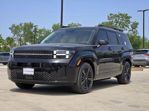 Phantom Black 2025 Hyundai SANTA FE HEV Calligraphy