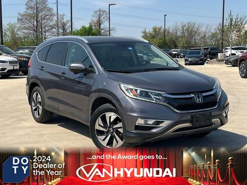 Modern Steel Metallic 2015 Honda CR-V Touring