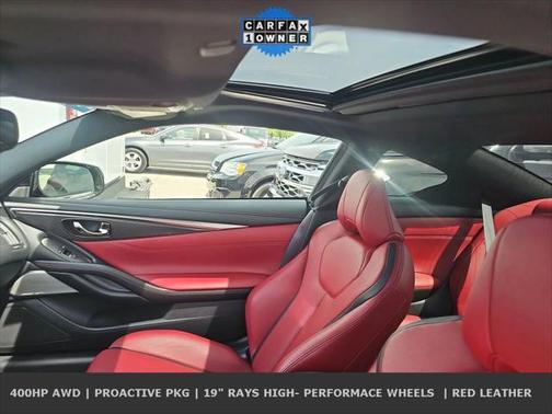 2022 INFINITI Q60 3.0t Red Sport 400