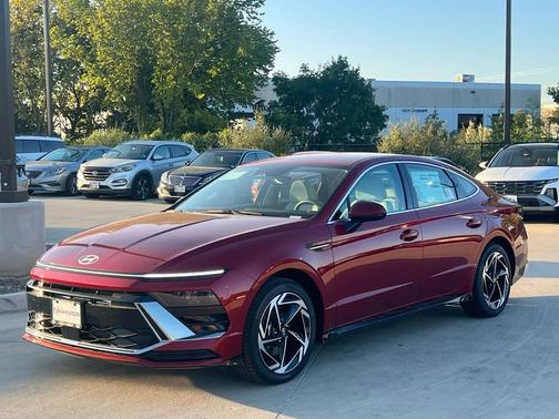 Ultimate red 2026 Hyundai SONATA SEL