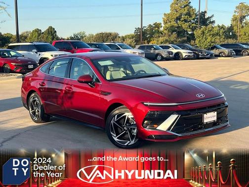 Ultimate red 2026 Hyundai SONATA SEL