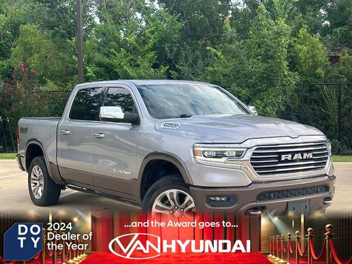 Billet Silver Metallic Clearcoat 2021 RAM 1500 Longhorn