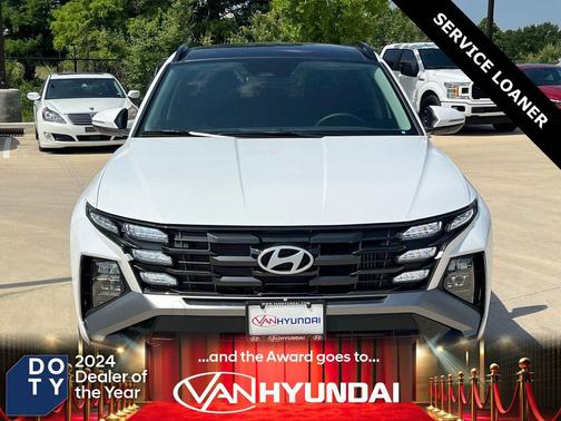 Creamy White Pearl 2025 Hyundai TUCSON Hybrid SEL Convenience