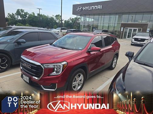 Volcanic Red Tintcoat 2024 GMC Terrain SLE