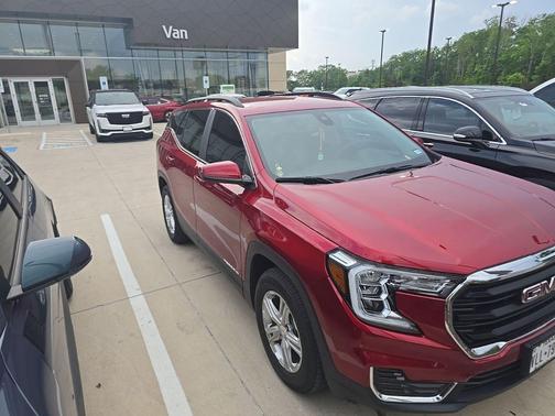 Volcanic Red Tintcoat 2024 GMC Terrain SLE