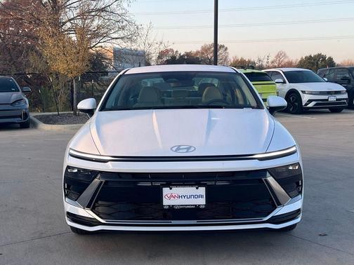 Serenity White 2026 Hyundai SONATA SEL