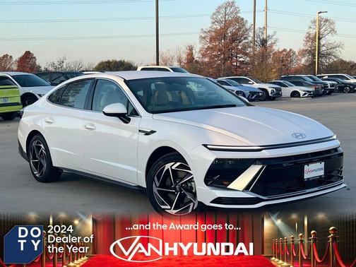 Serenity White 2026 Hyundai SONATA SEL