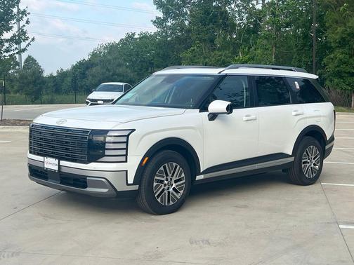 Creamy White Pearl 2026 Hyundai Palisade Hybrid SEL Premium 7P