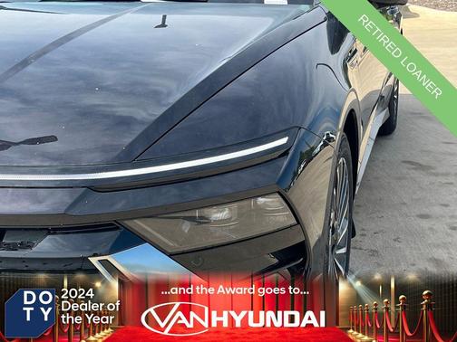 Carbon Blue 2025 Hyundai SONATA Hybrid Limited