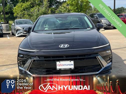 Carbon Blue 2025 Hyundai SONATA Hybrid Limited