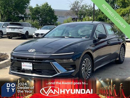 Carbon Blue 2025 Hyundai SONATA Hybrid Limited