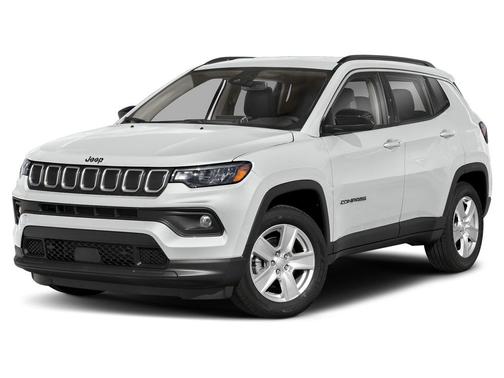 Bright White Clearcoat 2022 Jeep Compass Limited