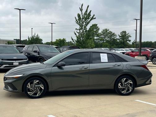 Amazon Gray 2025 Hyundai ELANTRA Sport