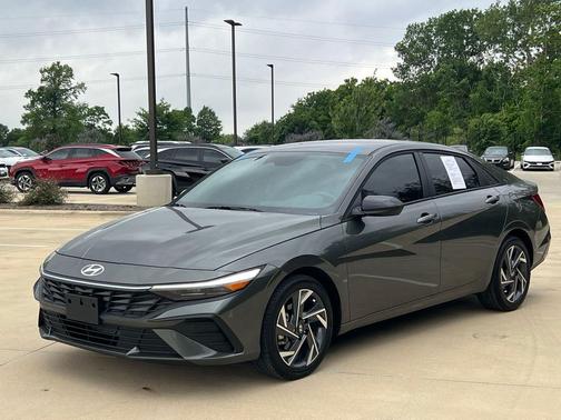 Amazon Gray 2025 Hyundai ELANTRA Sport