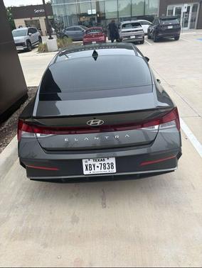 Amazon Gray 2025 Hyundai ELANTRA Sport