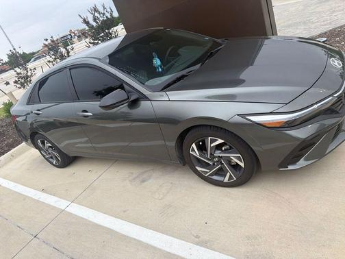 Amazon Gray 2025 Hyundai ELANTRA Sport