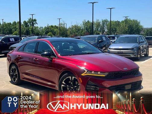 Passion Red 2021 Kia K5 GT-Line