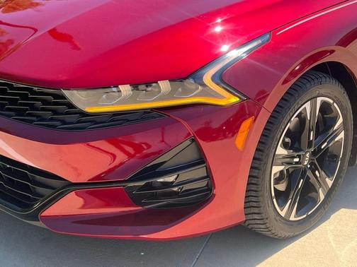 Passion Red 2021 Kia K5 GT-Line