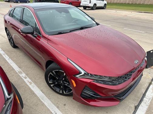 Passion Red 2021 Kia K5 GT-Line