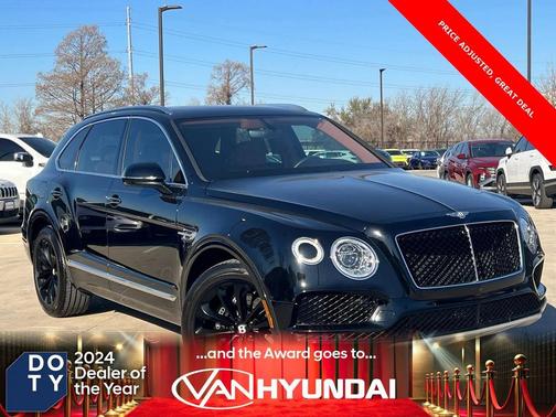 Onyx over Orange Flame 2019 Bentley Bentayga V8 SUV