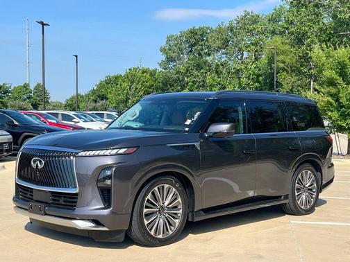 Anthracite Gray 2025 INFINITI QX80 Luxe