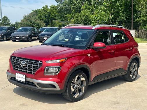 Ultimate Red 2025 Hyundai VENUE SEL