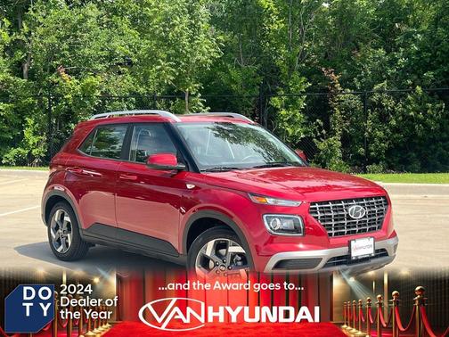 Ultimate Red 2025 Hyundai VENUE SEL