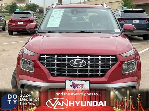 Ultimate Red 2025 Hyundai VENUE SEL