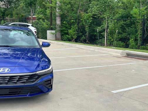 Intense Blue 2025 Hyundai ELANTRA SEL