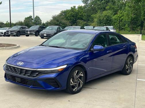 Intense Blue 2025 Hyundai ELANTRA SEL