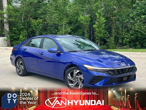 Intense Blue 2025 Hyundai ELANTRA SEL