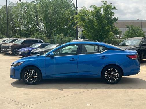 Electric Blue 2025 Nissan Sentra SV
