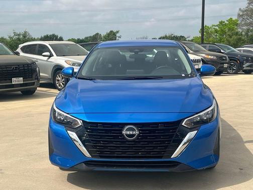 Electric Blue 2025 Nissan Sentra SV