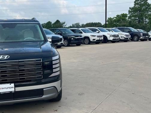 Abyss Black Pearl 2026 Hyundai Palisade Hybrid Blue SEL 7P