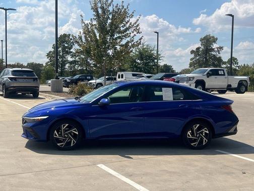 Intense Blue 2025 Hyundai ELANTRA SEL