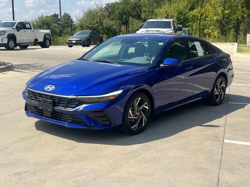 Intense Blue 2025 Hyundai ELANTRA SEL