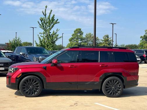 Ultimate Red 2024 Hyundai SANTA FE Calligraphy