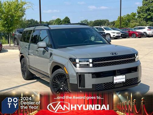 Hampton Gray 2026 Hyundai SANTA FE HEV Calligraphy