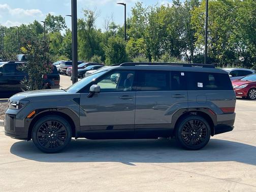 Hampton Gray 2026 Hyundai SANTA FE HEV Calligraphy