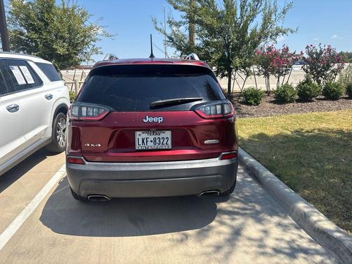 Velvet Red Pearlcoat 2019 Jeep Cherokee Latitude