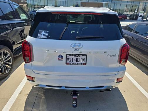 Hyper White 2022 Hyundai PALISADE Calligraphy