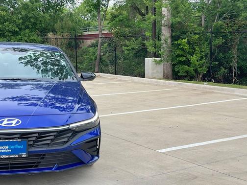 Intense Blue 2025 Hyundai ELANTRA Sport