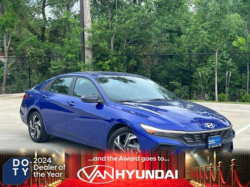 Intense Blue 2025 Hyundai ELANTRA Sport