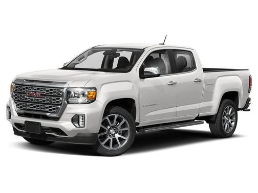 Summit White 2021 GMC Canyon Denali