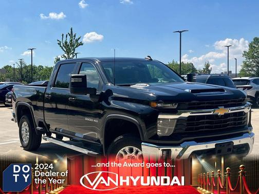 Black 2025 Chevrolet Silverado 3500 LT
